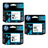 Kit 3 Cartucho Hp
