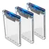 Kit 3 Case De Gaveta Usb 3.0 Hd 2.5 Sata Externo