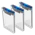 Kit 3 Case De Gaveta Usb 3.0 Hd 2.5 Sata Externo