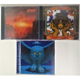 Kit 3 Cds Dio The Last In Line   Sacred   Rush Fly By Night