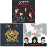 Kit 3 Cds Queen - Greatest Hits Vol.1 , 2 E 3