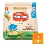 Kit 3 Cereal Infantil De Milho Mucilon 400g
