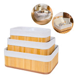 Kit 3 Cestos Organizador