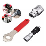 Kit 3 Chave Extrator Sacar Pedivela Shimano Bicicleta Cabo
