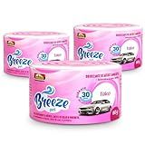 KIT 3 Cheirinhos Aromatizante Breeze Gel Talco Pro Auto 60G