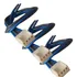 Kit 3 Chicotes Para Amplificador Stetsom H-buster Falcon Tar