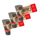 Kit 3 Chifres De Boi Mordedor Natural Para Roer Puretoy