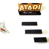 Kit 3 Chips Novos  Tia Processador Riot P  Atari 2600 Ksc131