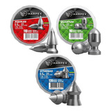 Kit 3 Chumbinho Harpex Aquiles Quantum Athenas 5 5mm 320 Un