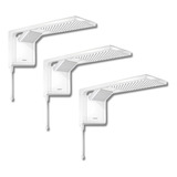 Kit 3 Chuveiro Lorenzetti Ducha Ultra Branco 220v Sem Juros