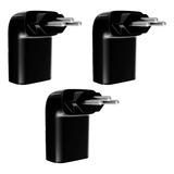 Kit 3 Clamper Pocket 3 Pinos 20a Protetor Tomadas Dps Raios