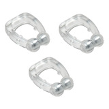Kit 3 Clipe Dilatador Nasal Magnético Anti Ronco Apnéia Sono
