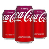 Kit 3 Coca Cola Cherry Refrigerante
