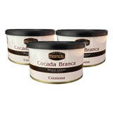 Kit 3 Cocada Branca Cremosa Lata 400g Tropical