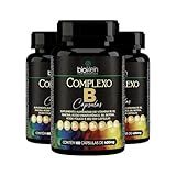 Kit 3 Complexo B Suplemento Alimentar Premium 60 Cápsula Bioklein