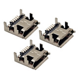 Kit 3 Conector Carga