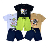 Kit 3 Conjunto Infantil