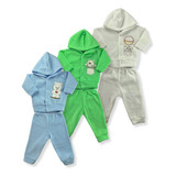 Kit 3 Conjunto Infantil
