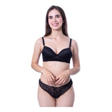 Kit 3 Conjunto Lingerie