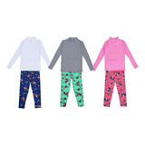 Kit 3 Conjunto Menina Inverno Roupa Infantil Promoção Frio