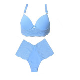 Kit 3 Conjunto Plus Size Poliamida E Renda 48 50 E 52