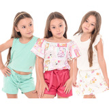 Kit 3 Conjuntos Elegantes