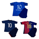 Kit 3 Conjuntos Infantil Diversos Times Futebol