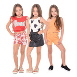 Kit 3 Conjuntos Infantil