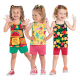 Kit 3 Conjuntos Infantil