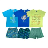 Kit 3 Conjuntos Infantil