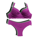 Kit 3 Conjuntos Lingerie