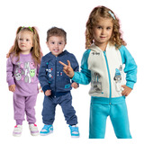 Kit 3 Conjuntos Moletons