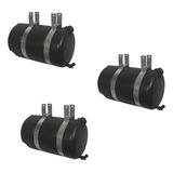 Kit 3 Corote Agua Reservatório Caminhão 26 Lt Preto C alças
