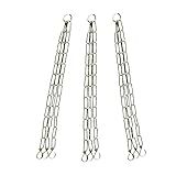 Kit 3 Corrente De Vaso Dourado De Metal Kit Suspenso Para Pendurar Planta Nutriplan