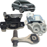 Kit 3 Coxim Calço Motor Câmbio Linea 1 9 2008 2009 2010 2011