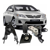 Kit 3 Coxim Cambio Frontal Motor Direito Toyota Corolla