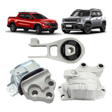Kit 3 Coxim Do Motor E Cambio Fiat Toro 1 8 2016 17 18 19