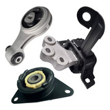 Kit 3 Coxim Motor Câmbio Fiat Palio 1 0 2012 2013 2014 2015