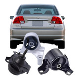 Kit 3 Coxim Motor Cambio Manual Civic 1 7 01 02 03 04 05
