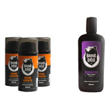 Kit 3 Creme Growth Mais Shampoo Sândalo