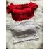 Kit 3 Cropped Ciganinha De Renda Panicat 