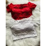 Kit 3 Cropped Ciganinha