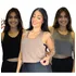 Kit 3 Cropped Regata Corte A Fio Feminina Fitness 10828