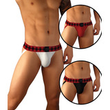 Kit 3 Cuecas Jockstrap