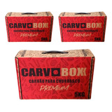 Kit 3 Cx Carvao