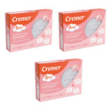 Kit 3 Cx Fralda De Pano Luxo Estampa Menina Cremer
