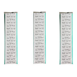 Kit 3 Cx Papel Para Mechas Easy Wick 11 5x47cm 120 Unidades