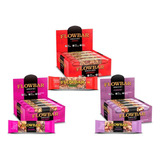 Kit 3 Cxs 36 Barrinhas Flowbar Goji Cranberry Amêndoas