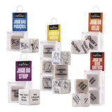 Kit 3 Dados Eróticos Diversão Sexy Jogo Das Tarefas Brinde