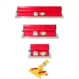 Kit 3 Desempenadeiras Tipo Berox 25 40 60cm Suporte